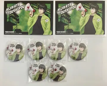 은혼 타워 레코드 히지카타 토시로 캔뱃지 특전 엽서