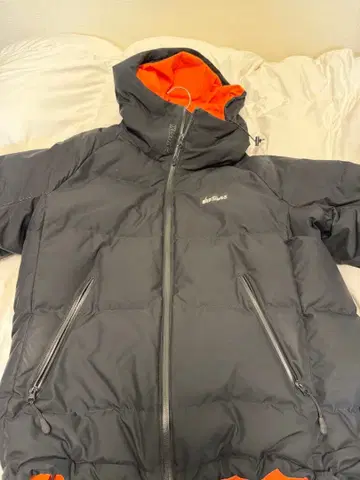 XLARGE WILD THINGS 후드 부착 다운 자켓 블랙