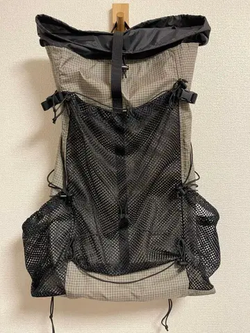 메쉬 롤탑 백팩