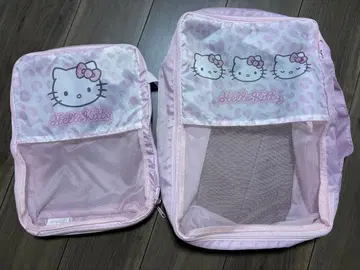 아베일 Hello Kitty 트래블 파우치 2개 세트