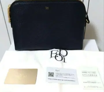 Epoi 자카 숄더백 네이비