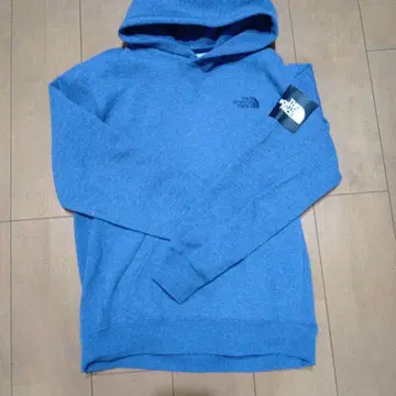 THE NORTH FACE 파랑 후드 부착 후드티