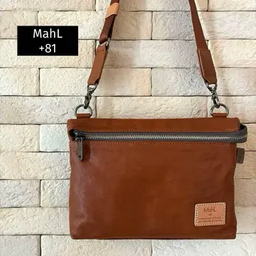 MahL+81 [ 마알 ] 천연 가죽 숄더백 고급 가죽