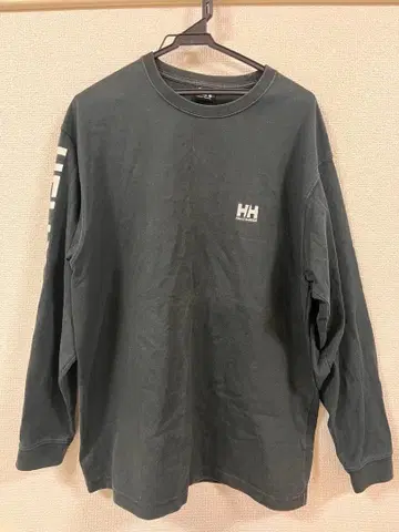 HH 블랙 긴팔 T셔츠 L 사이즈