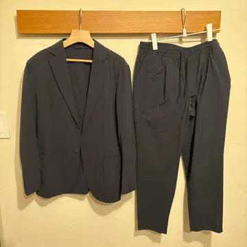 MORRIS & SONS 남성용 네이비 셋업