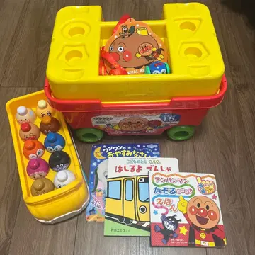 호빵맨 세어 쌓기 버스 첫 블록 왜건 묶음 판매