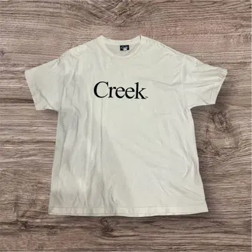Creek 로고 T셔츠 2XL 화이트
