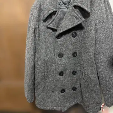 Cal Gray 울 피코트 그레이