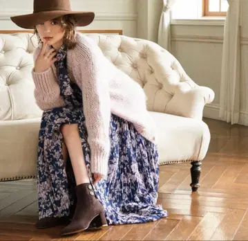 새상품급 DIANA x chay 콜라보 숏부츠