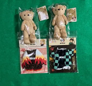 곰메이트 2체 곰메이트 의상 렌고쿠 쿄쥬로 카마도 탄지로