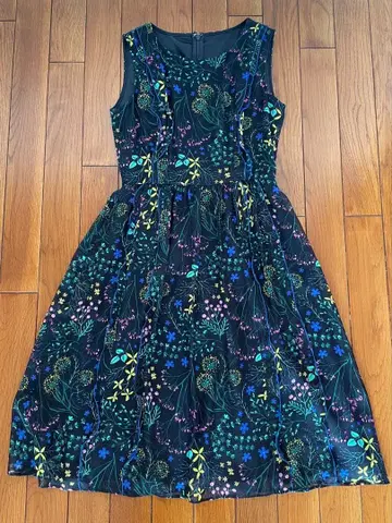 ANAYI 아나이 슬리브리스 원피스 꽃무늬