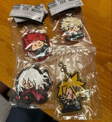 히로아카 오픈 스쿨 캡슐 러버 마스코트 바쿠고 카미나리 키리시마 시가라키