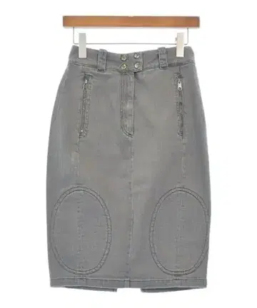 MM6 미디 스커트 여성용