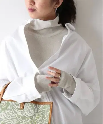 FREMeWORK 스팬 라이크 드라이 골지 풀오버