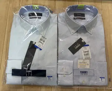 새상품 PERSON'S 와이셔츠 2장 세트