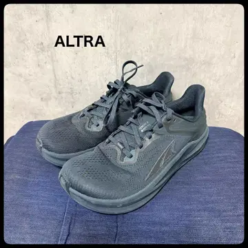ALTRA 블랙 러닝화 스니커즈