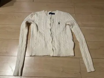 폴로 랄프 로렌 케이블 니트 가디건