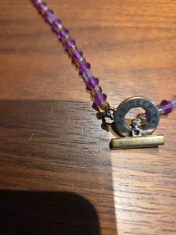 846 목걸이 pink 야지로 목걸이 하자품