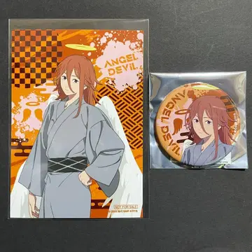 체인소 맨 캔뱃지 & 브로마이드 세트 천사의 악마