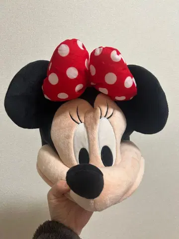 미니 마우스 봉제 인형 모자