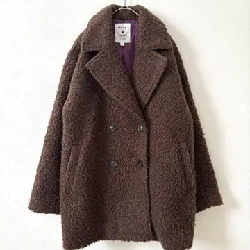 niko and - 니코앤드 푸들 곱슬 보아 코트 브라운