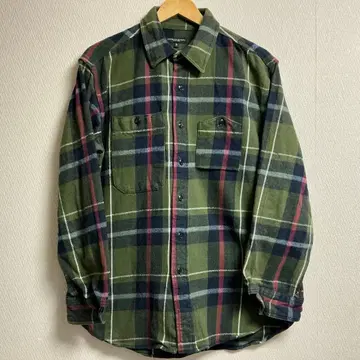 엔지니어드 가먼츠 헤비 웨이트 플란넬 셔츠 워크 셔츠 체크 무늬