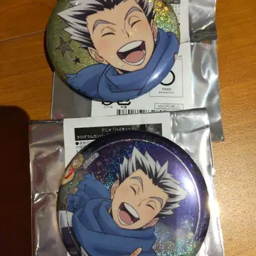 하이큐!! 보쿠토 코타로 캔뱃지 코스모 월드