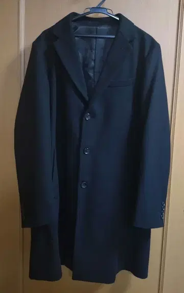 GU 체스터 코트 블랙 XL