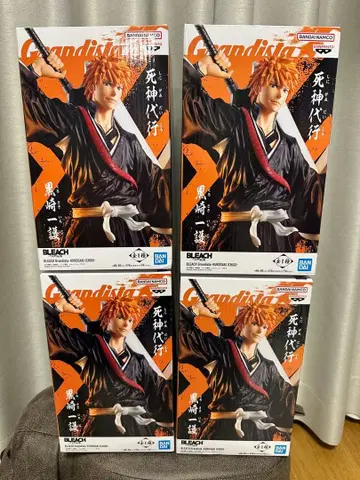 BLEACH Grandista 쿠로사키 이치고 피규어 4개 세트