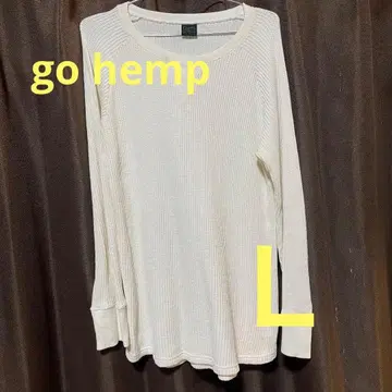 go hemp 고헴프 남성용 긴팔 니트