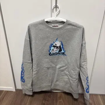 centimeter 프레임 맨투맨 속기모