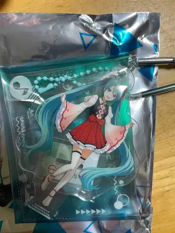 프로세카 스시로 콜라보 하츠네 미쿠 멀티 파우치 스티커