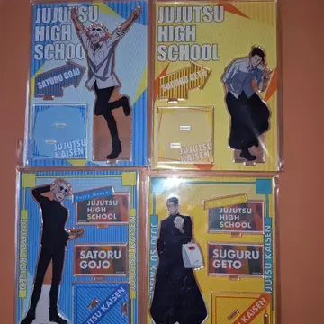 쥬쥬 탐방 오사카 고죠 사토루 & 게토 스구루 아크릴 스탠드