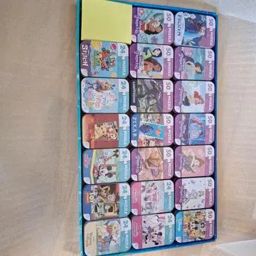 디즈니 퍼즐 세트 50 피스와 24 피스