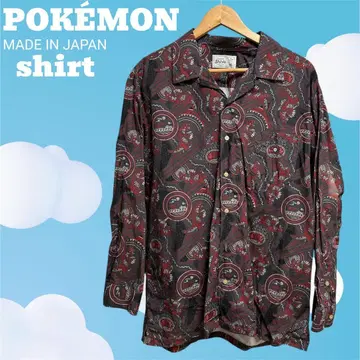 포켓몬 일본제 셔츠 사이즈:L 상당