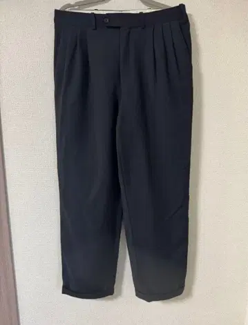 80s 슬랙스 레이온 혼방 드레이프감 3턱