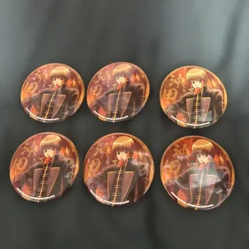 은혼 진홍색으로 물드는 사무라이 오키타 소고 프라이스 캔뱃지