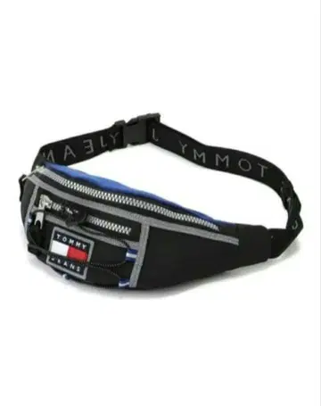 [ 새상품 택 포함 ] TOMMY JEANS 바디백 웨스트 파우치 블랙