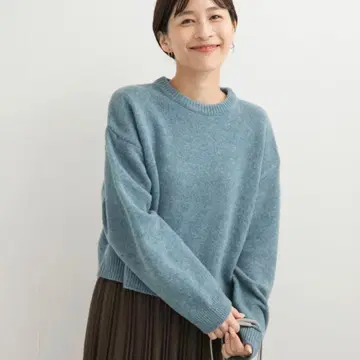 URBAN RESEARCH DOORS 블루 니트 M 사이즈