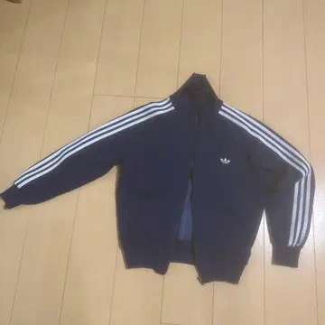 adidas 네이비 트레이닝복 3선 라인