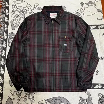 리 레이온 드리즐러 자켓 스윙탑 그레이 레드