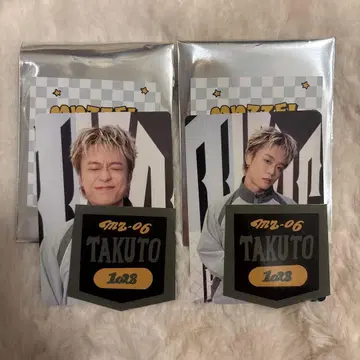 TAKUTO 트레이딩 카드 2종 세트