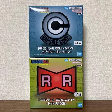 드래곤볼 로고 룸 라이트 2종 세트