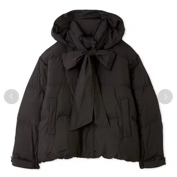 lily brown recycl 리본 다운 2025 다운 코트