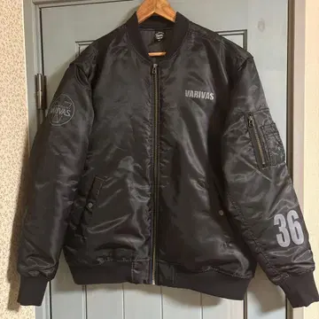 VARIVAS MA-1 플라이트 자켓 XL 블랙