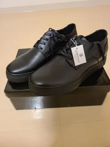 [ TALLSHOES ] [ 미사용 새상품 ] 톨 슈즈 블랙 드레스 슈즈