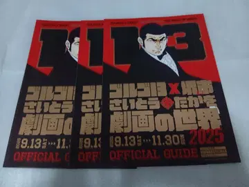 고르고 리플렛 3장