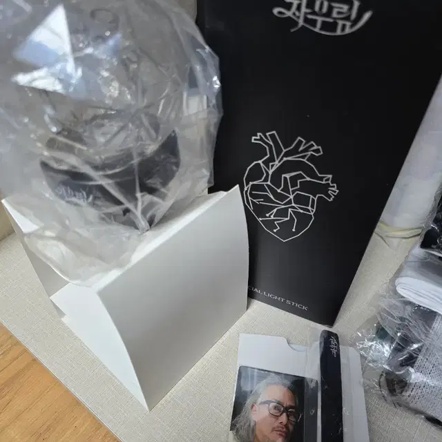 자우림 공식 응원봉 퍼플하트