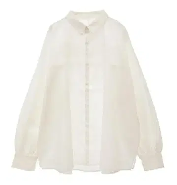 컨버스 도쿄 별 레이스 오버사이즈 셔츠 화이트 F