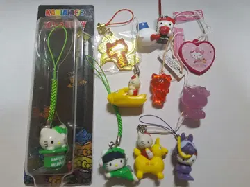 헬로키티 스트랩 세트 11개